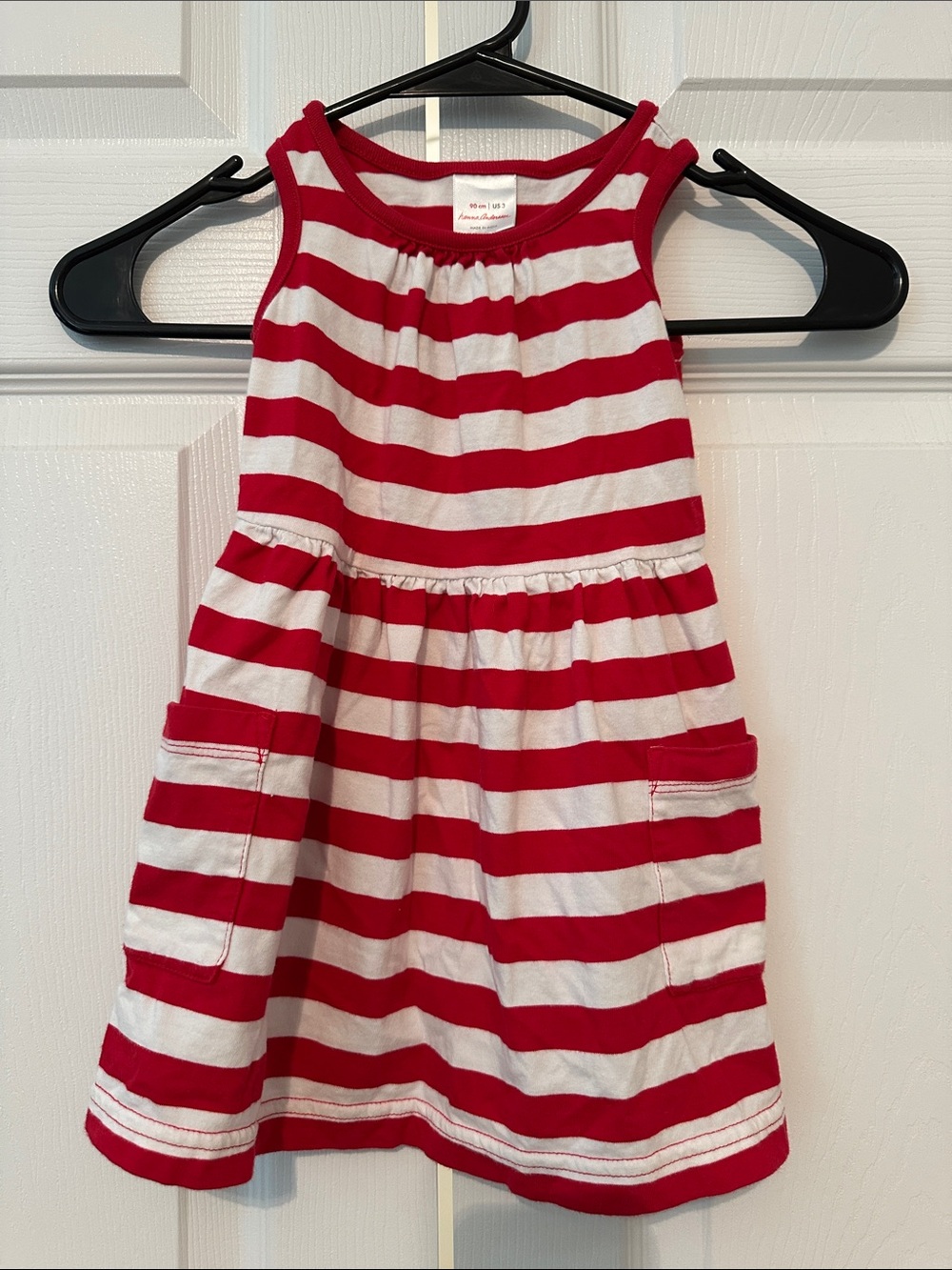 Hanna Andersson Striped Dress with Pockets